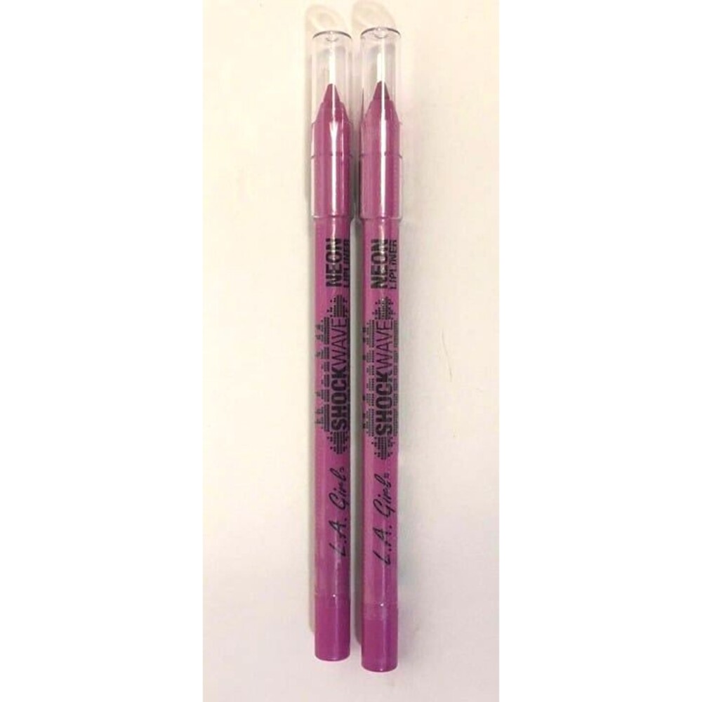L.A. Girl Shockwave Neon Lip Liner Lipstick #GP733 Blaze (Bundle Of 2) NEW SEALE